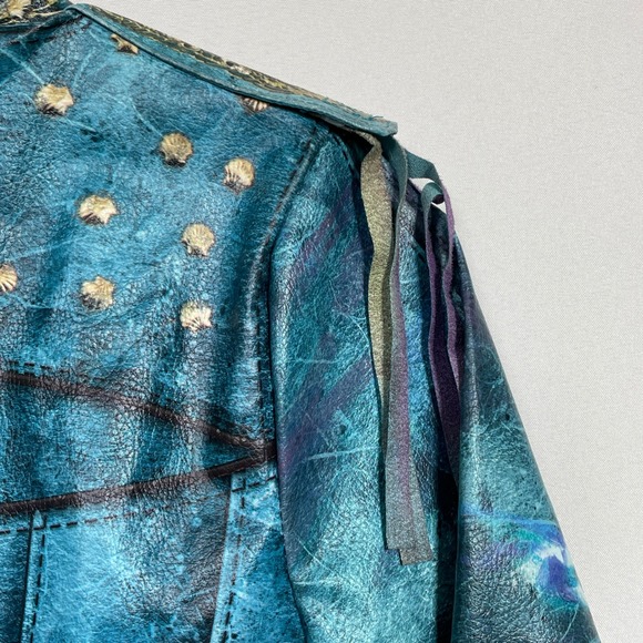 Disney Descendants 2 Uma Halloween Costume Dress Jacket Girls 9-10 - Picture 15 of 16